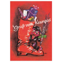 Ansichtskarten Krampus „Gruß vom Krampus“