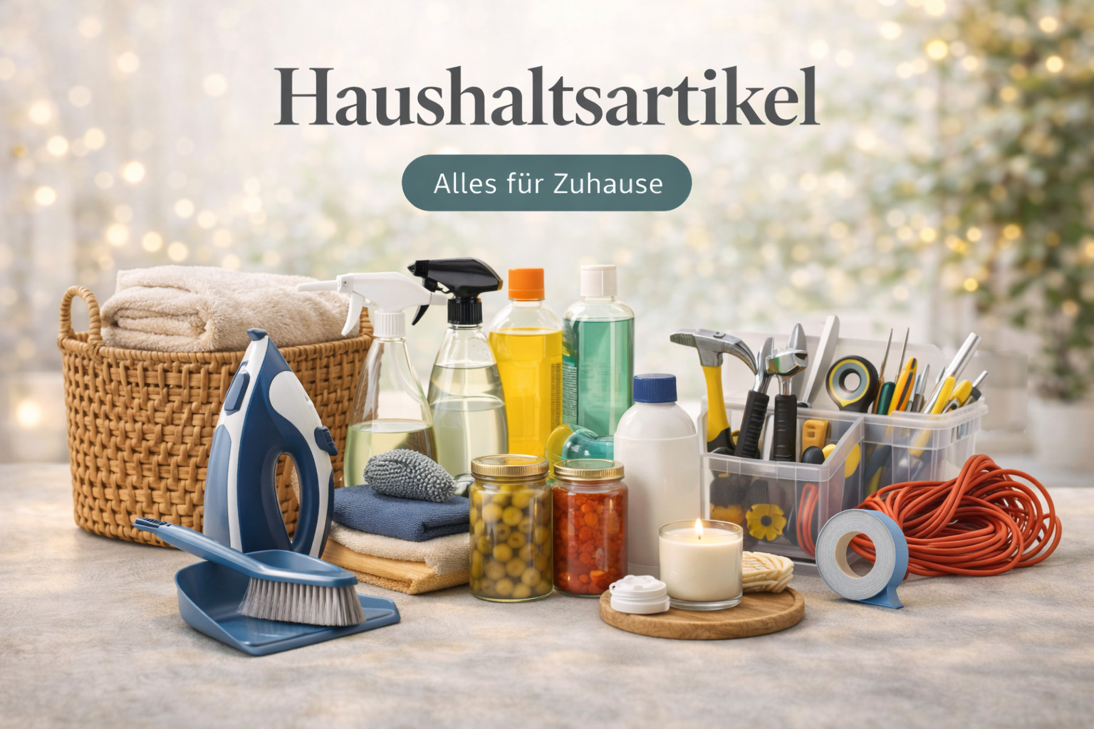 Haushaltsartikel Zuverlässiger Haushaltsbedarf zum fairen Preis