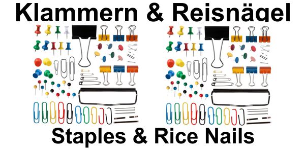 Klammern und Reissnägel bei RZOnlinehandel