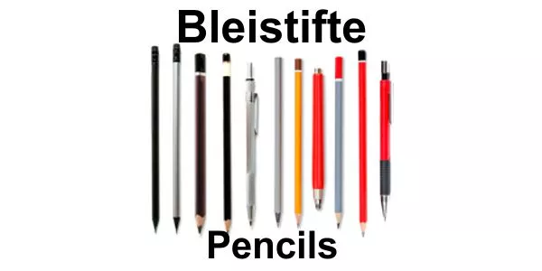 Bleistifte bei RZOnlinehandel