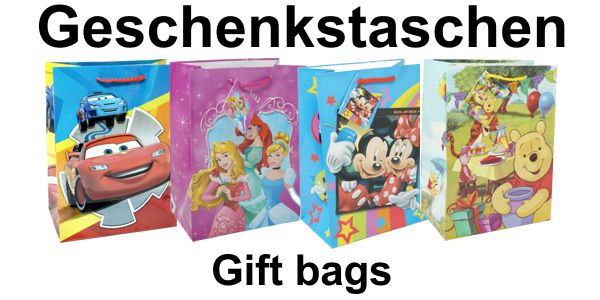 Geschenkstaschen für Kinder
