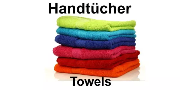 Handtücher bei RZOnlinehandel