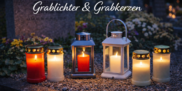 Grablichter & Grabkerzen bei RZOnlinehandel
