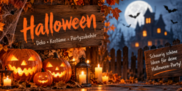 Halloween Deko, Kostüme & Partyzubehör online kaufen