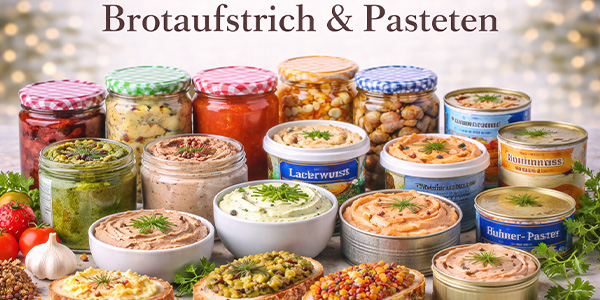 Brotaufstriche & Pasteten Herzhafter Genuss für Frühstück & Jause