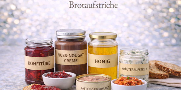 Brotaufstrich genuss für Frühstück, Jause & zwischendurch