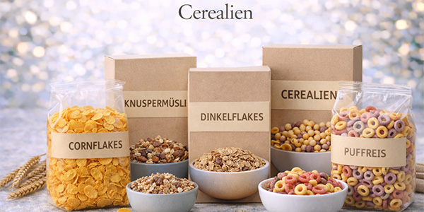 Cerealien knuspriger Start in den Tag