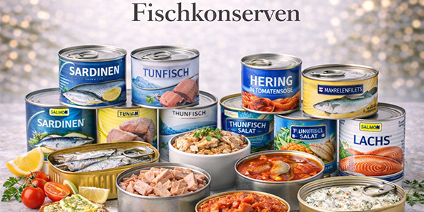 Fischkonserven Hochwertiger Fischgenuss, lange haltbar