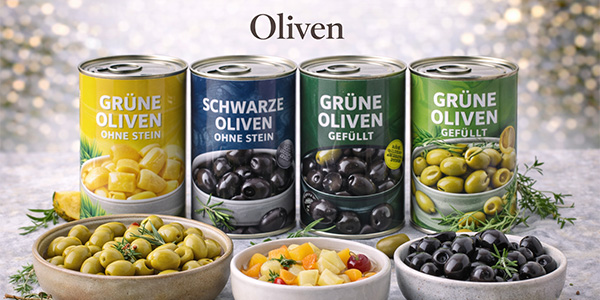 Oliven Mediterraner Genuss für Küche & Antipasti