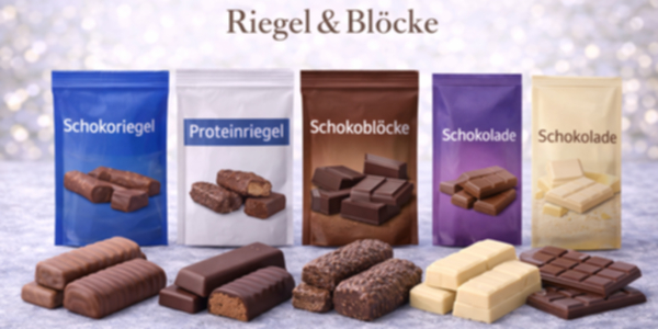 Schokoladenriegel und Schokoladenblöcke online kaufen hochwertige Auswahl