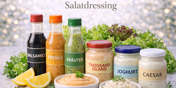 Salatdressing  der perfekte Geschmack für jeden Salat