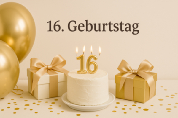 16. Geburtstag feiern! Ideen, Dekoration & Geschenke, Sweet Sixteen