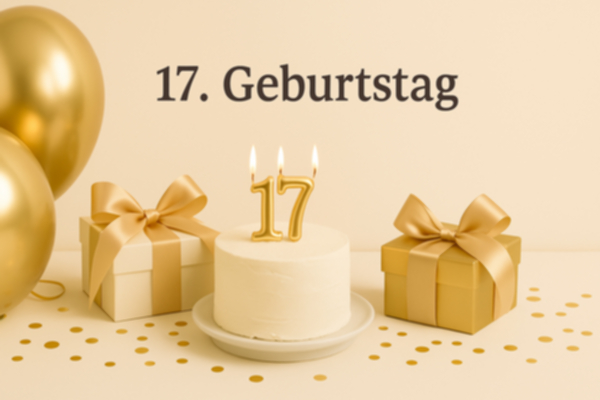 17. Geburtstag feiern! Coole Deko, Geschenke & Partyideen