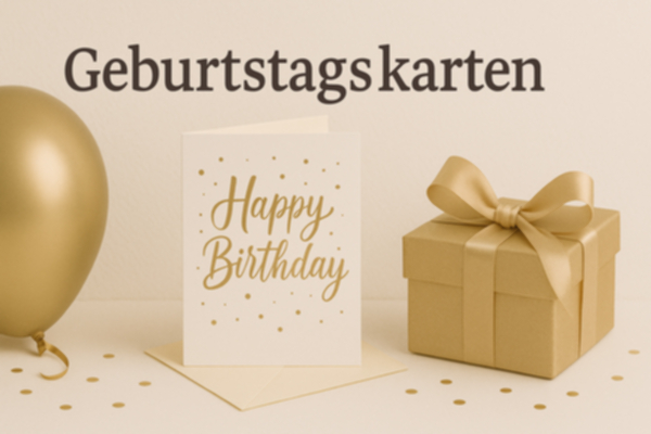 Geburtstagskarten kaufen Lustige, elegante & personalisierte Karten