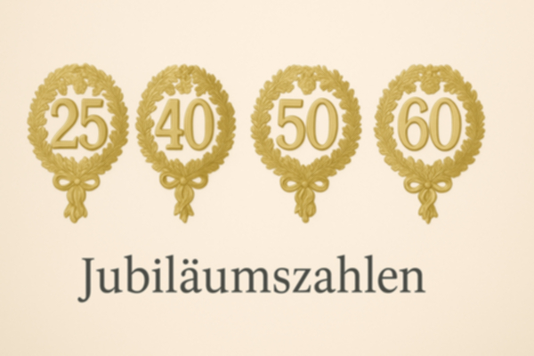 Jubiläumszahlen kaufen! Deko & Ballons für Geburtstag & Feier