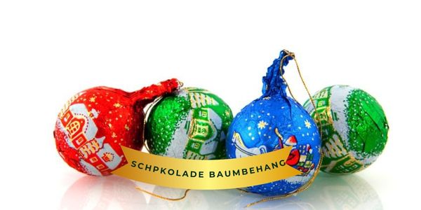Schokoladen Baumbehang Weihnachten – Süße Dekoration für den Weihnachtsbaum