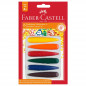 Preview: Faber-Castell Malkreide Finger 6 Stück mehrere Farben