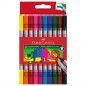 Preview: Faber-Castell Doppelfasermaler 10er Etui
