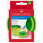 Preview: Faber Castell Wasserbecher Clic&Go hellgrün