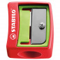 Preview: Spitzer - STABILO woody 3 in 1 Spitzer - für extradicke Stifte - rot/grün