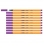 Preview: Fineliner - STABILO point 88 - 10er Pack - lila