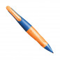 Preview: Ergonomischer Druck-Bleistift für Linkshänder - STABILO EASYergo 1.4 in ultramarinblau/neonorange - Einzelstift - inklusive 3 dünner Minen - Härtegrad HB