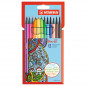 Preview: Premium-Filzstift - STABILO Pen 68 - 12er Pack - mit 12 verschiedenen Farben