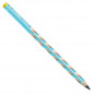 Preview: Ergonomischer Dreikant-Bleistift für Linkshänder - STABILO EASYgraph in blau - 2er Pack - Härtegrad HB