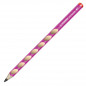 Preview: Ergonomischer Dreikant-Bleistift für Rechtshänder - STABILO EASYgraph in pink - 2er Pack - Härtegrad HB