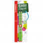 Preview: Ergonomischer Dreikant-Bleistift für Rechtshänder - STABILO EASYgraph in grün - 2er Pack - Härtegrad HB