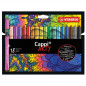 Preview: Filzstift mit Kappenring - STABILO Cappi - ARTY - 18er Pack - mit 18 verschiedenen Farben