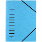 Preview: PAGNA Aktenumschlag A4 mit Gummizug hellblau