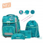 Preview: Schneiders Ergolite Schultaschen Set 9-tlg. Aqua Love Mädchen