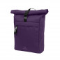 Preview: Walker Classic Rucksack Roll Top Purple Velvet