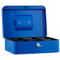Preview: SAX Geldkassette 25x18x9 cm blau