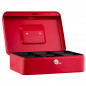 Preview: SAX Geldkassette 25x18x9 cm rot
