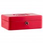 Preview: SAX Geldkassette 25x18x9 cm rot