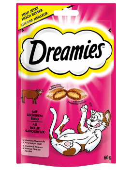 Dreamies mit Rind Katzensnack 6x60g