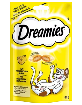 Dreamies mit Käse Katzensnack 6x60g