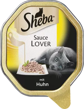 Sheba Schale Sauce Lover mit Huhn 22x85g