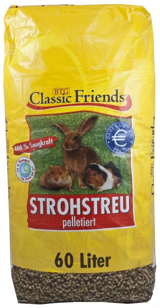 Classic Friends Strohstreu 60ltr