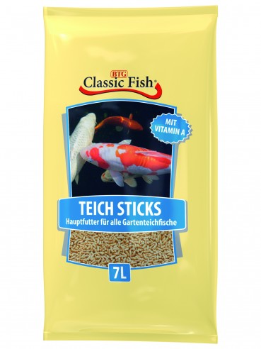 Classic Fish Teich Sticks 7 Ltr. Beutel