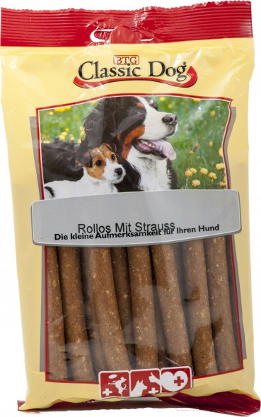 Classic Dog Snack Rollos Strauß 12x20er