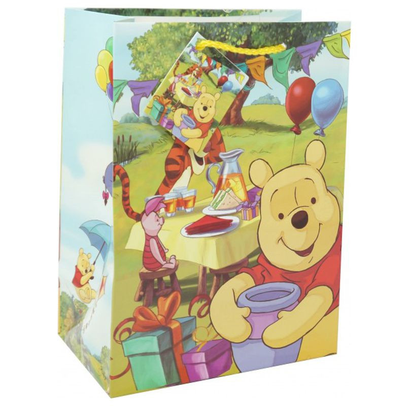 Disney Geschenkstasche Winnie Pooh 18 cm x 23 cm x 10 cm