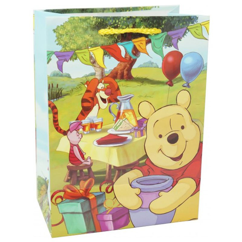 Disney Geschenkstasche Winnie Pooh 18 cm x 23 cm x 10 cm