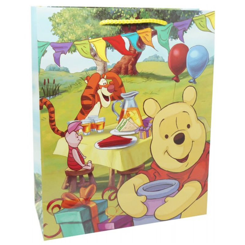 Disney Geschenkstasche Winnie Pooh 26 cm x 32 cm x 12 cm