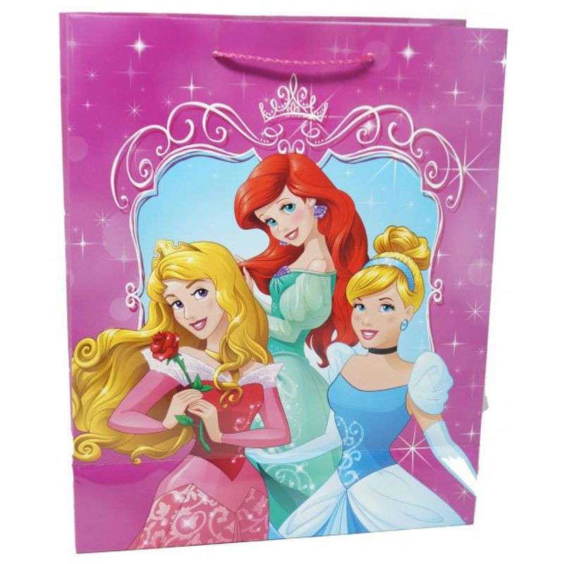 Disney Geschenkstasche Prinzessin 26 cm x 32 cm x 12 cm
