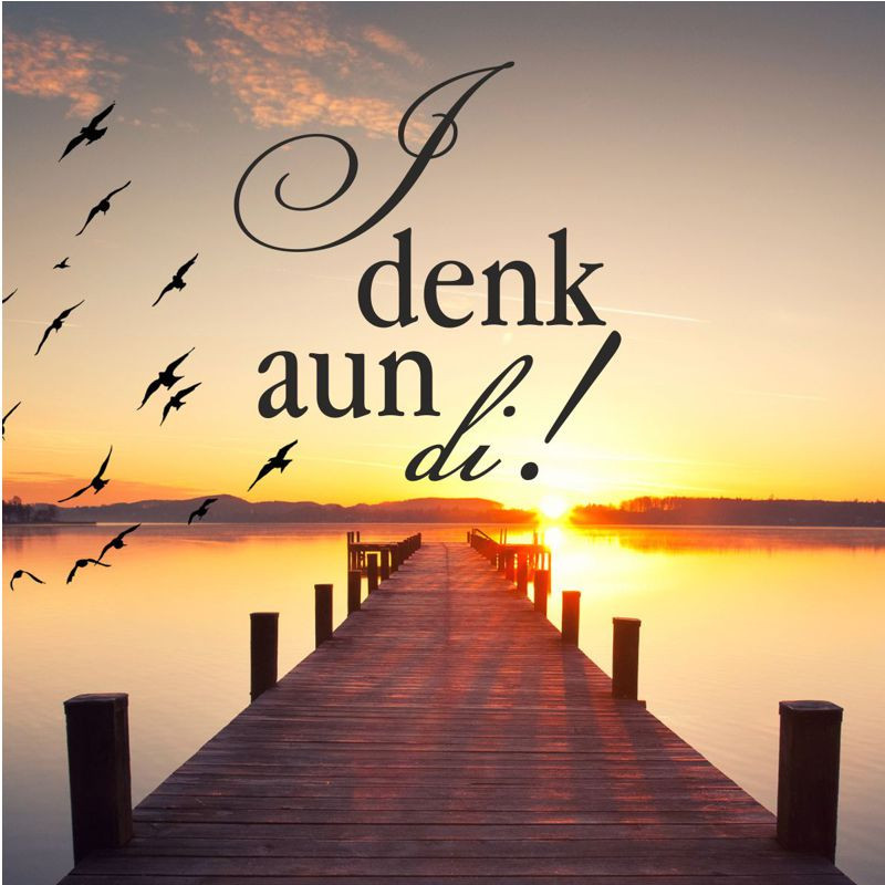 Preview: Hofer-Kerzen Premium 7 Tage Motivlicht, I denk aun di