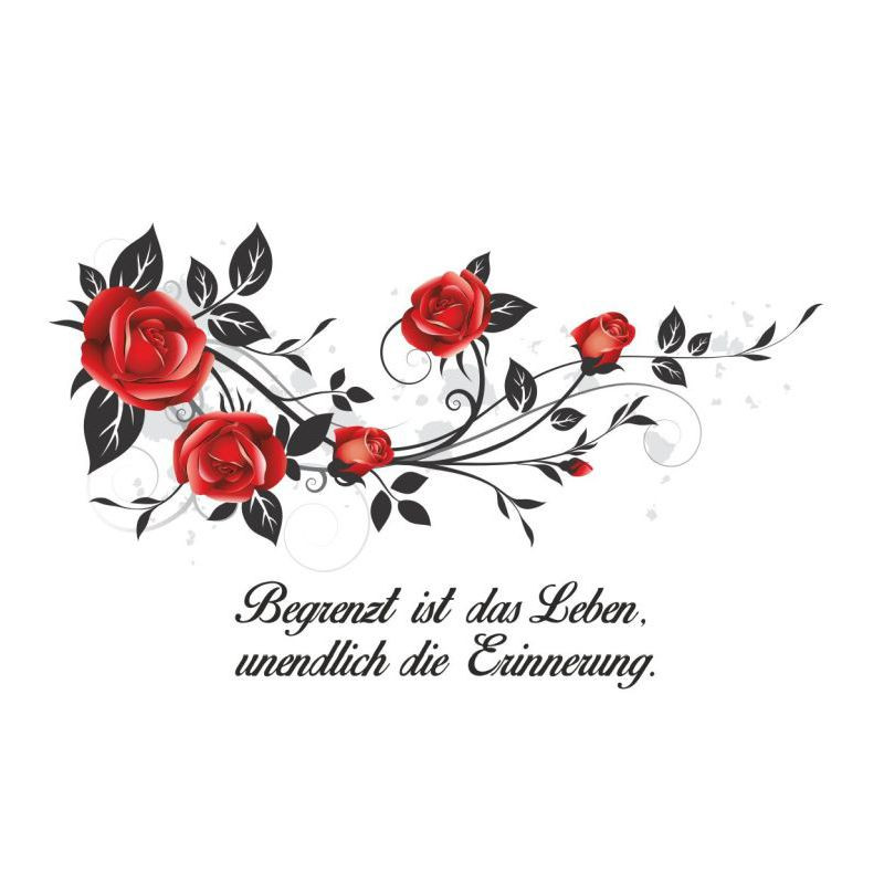 Preview: Hofer-Kerzen Premium 4 Tage Motivlicht Black, SORROW