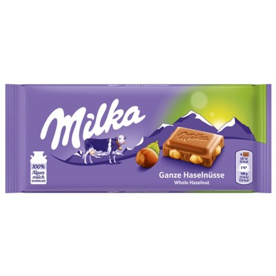 Milka Schokolade Ganznuss 100g